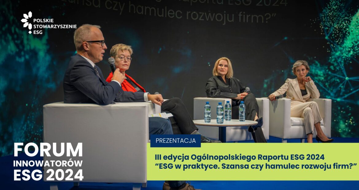 III edycja Ogólnopolskiego Raportu ESG 2024